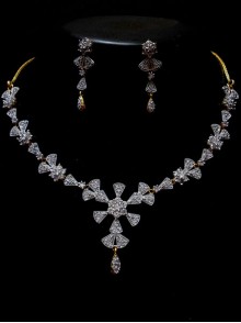 CZ Necklace Set